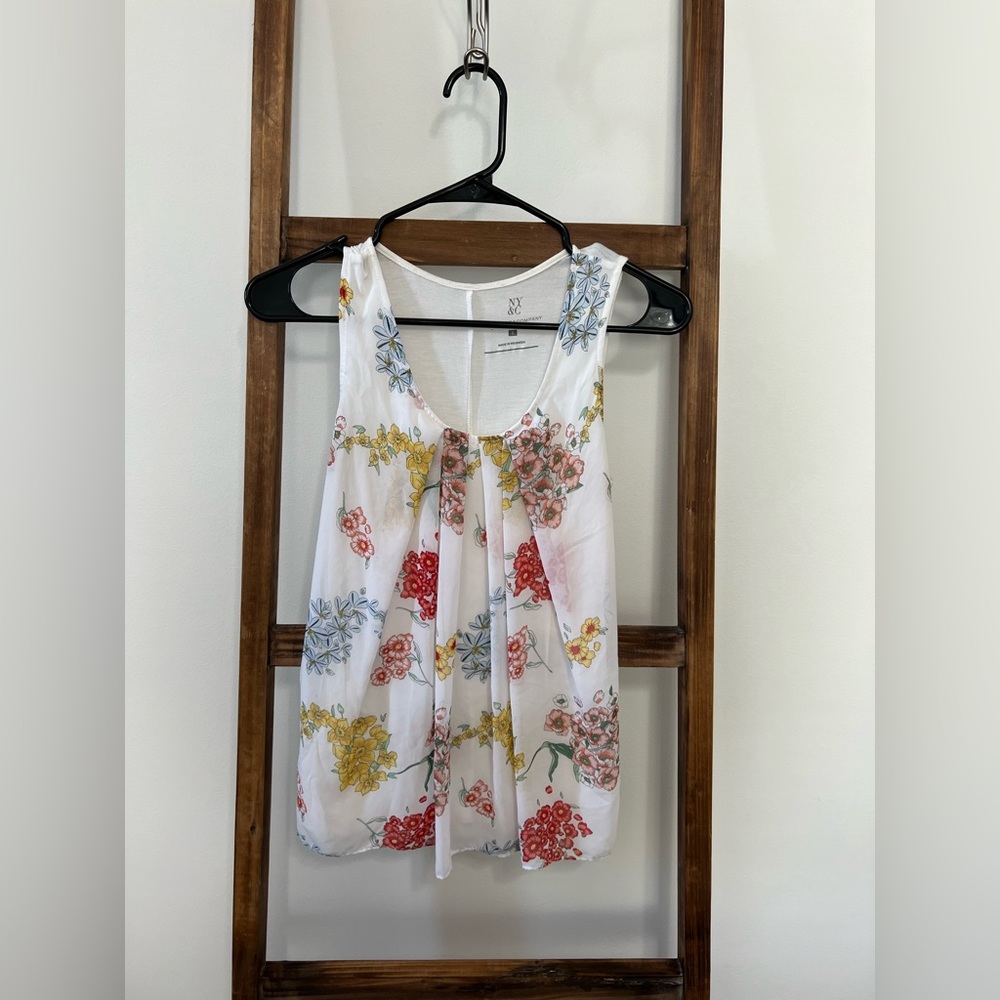 NY&Company floral tank top